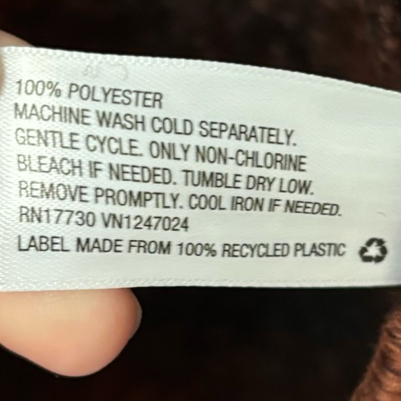 ➕ Ava & Viv Plaid Sherpa Coat Women’s Plus Size 2x - Picture 5 of 7